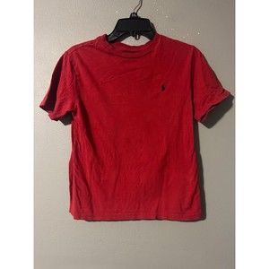 Polo Ralph Lauren medium 10-12 Boys Short Sleeve Crew Neck‎ 100% Cotton TShirt